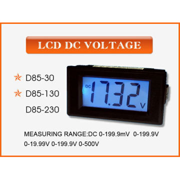 LCD Digital Mini Panel Meter Amperemeter / Voltmeter (SCD-85)